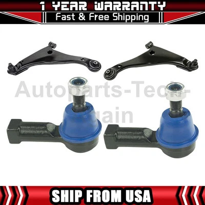 Brazo de control de extremo de barra de amarre delantero 4 Mevotech para Mitsubishi Endeavor 2004-2011 Foto 1 de 4