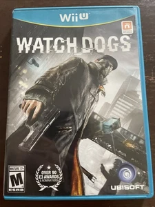 Watch Dogs - Authentic Complete Nintendo Wii U Game - Fast Free Shipping - Picture 1 of 4