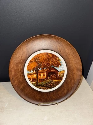 Woodbury 木器手工雕刻 Shelburne,VT 手工抛光可水洗 Charcuterie — 第 1/4 张图片