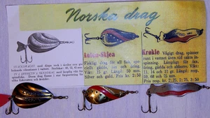 Private Sammlung ausgelagerter 40er Jahre Record/ABU katalogisierter Spoonköder - gebraucht - Bild 1 von 13