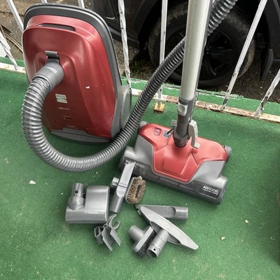 Kenmore 400 Series Canister Vacuum Red Bagged Tested Works Great Affordable - Image 1 of 4
