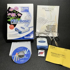 BROTHER PED-Basic Card Writer Box, CD, Handbuch, Speicherkarte - Ver.1.0 Stickerei - Bild 1 von 17
