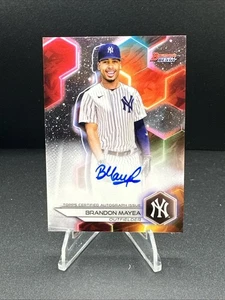 2023 Bowman's Best Brandon Mayea Refractor Auto #B23-BM New York Yankees - Bild 1 von 7