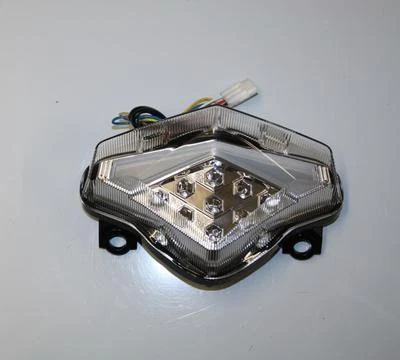 Light LED Indicators Integrated Kawasaki ER6 ER6N F 2012 2013 2014 2015 Clear T2 - Image 1 of 3