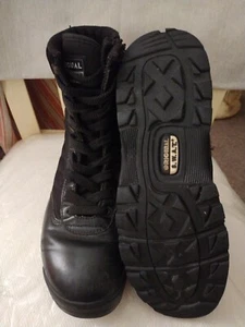 Original SWAT Men's Classic 9" Side Zip EN Black Leather Boots 115231 Size 9.5 - Picture 1 of 4