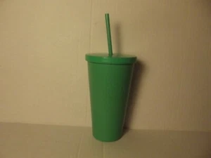 Green Starbucks Cold Drink Mug Stainless steel - Picture 1 of 4
