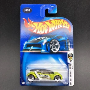 Hot Wheels 2004 Prime Edizioni Hi IQ I.Q. Fusione auto verde scala 1/64 #032 - Foto 1 di 5