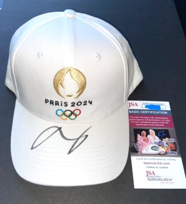 GORRA GORRA FIRMADA POR ANDY MURRAY 2024 DE LOS OLÍMPICOS DE PARÍS US OPEN WIMBLEDON ÚLTIMO PARTIDO JSA Foto 1 de 2