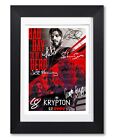Dc's Krypton Cast Signed Poster Print Tv Show Series Photo Autograph Gift