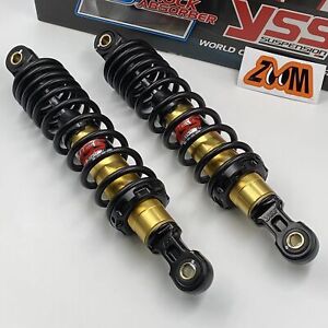 Honda Monkey 125​ 2018-2024 YSS Shock Suspension 320MM A Pair GOLD / BLACK