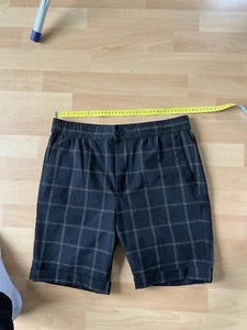 Gay Le Kurze Hose Schwarz Karo Größe S Top Zustand - Bild 1 von 4