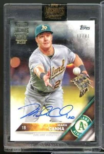 Mark Canha Card 2022 Topps Archives Signature Series #TBA - Picture 1 of 2
