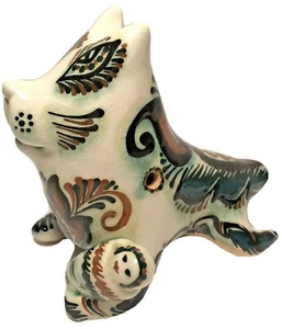 Mexican Xoloitzcuintle Xolo Dog Folk Art Pottery Flute Whistle Mayan Aztec Music - Imagen 1 de 12