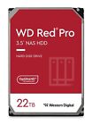 Wd Red Pro 22Tb Nas 35 Internal Hard Drive   7200 Rpm Class Sata 6 Gb S Cmr