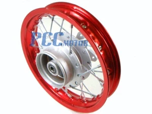 Llanta trasera roja 10" para moto de cross XR50 CRF50 RM02R - Imagen 1 de 2