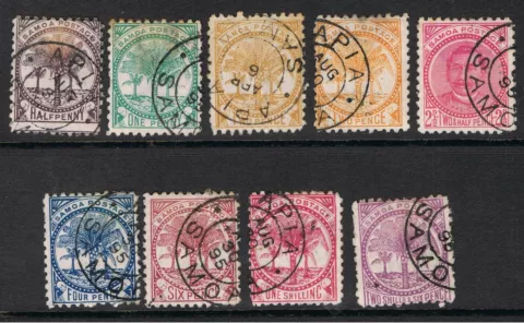 SAMOA 1886 - 1900 PALMS Cover