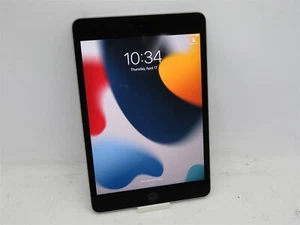 Space Gray 7.9" Apple iPad Mini 4 (A1538) 64GB Wi-Fi ONLY iOS15 NO CORD - Picture 1 of 11