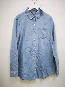 Boohoo Tall oversized denim shirt - Picture 1 of 1