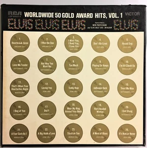Elvis Presley DE Teldec Worldwide 50 Gold Award Hits, Vol. 1 TOP - Bild 1 von 8