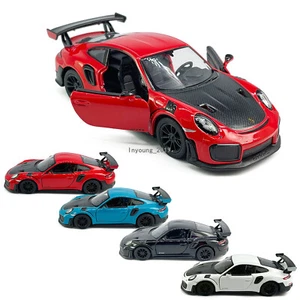 1/36 2017 Porsche 911 GT2 RS Model Car Diecast Toy Vehicle Kids Toys Boys Gifts - Picture 1 of 28