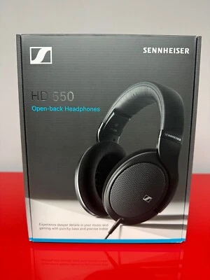 Sennheiser HD 550 Over-Ear Open-Back Wired Audiophile Headphones - Image 1 of 3