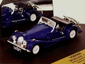 WOW EXTREMADAMENTE RARO Morgan +8 Roadster 3.5L 160HP 1968 azul Ind 1:43 Velocidad-DISM - Imagen 1 de 3