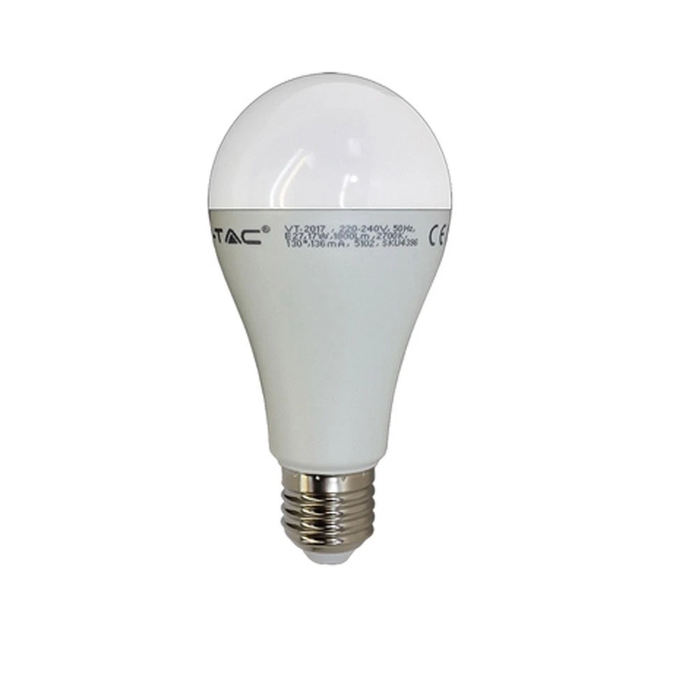 Led Bulb 15W E27 V-TAC LED Cold Light 6000K Warm 2700K Natural 4500K - Image 1 of 1