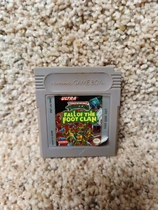 Teenage Mutant Ninja Turtles: Fall of the Foot Clan (Nintendo Game Boy, 1990) - Picture 1 of 7