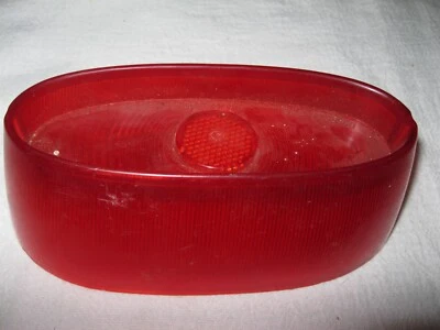 1958 Ford Country Squire, универсал задний фонарь объектив, Glo-Brite T-726, OEM # B8A-13450-B - Изображение 1 из 4
