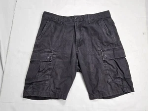 Levis Men Cargo Shorts Black 34 (lot 256) - Picture 1 of 5