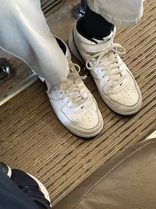 Nike Air Force 1 White Black 2021 - Picture 1 of 5