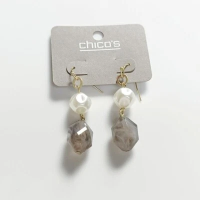 Nuevos aretes colgantes de resina Chicos regalo moda mujeres fiesta espectáculo vacaciones joyería Foto 1 de 3