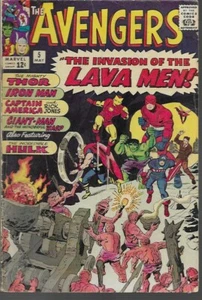 Avengers V. 1 - #5 Marvel 1964 Fine 6.0 Stan Lee, Jack Kirby - Imagen 1 de 2