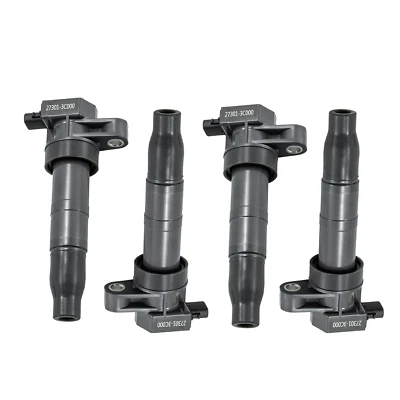 4x Ignition Coil For 2006-15 2008 Hyundai Kia 3.3L 3.5L 3.8L 27301-3C000 - Image 1 of 4