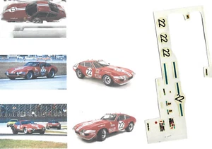 decals 1/43 Ferrari 365 NART GPM Daytona 1973 Solido Port Gratuit - Foto 1 di 1
