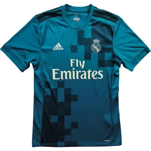Real Madrid 2017-18 Adidas third Adizero football jersey shirt size M - Picture 1 of 7