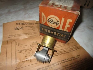 NORS Block Type Thermostat 1931-1953 Buick 1941 42-1947 Packard 1949-1955 Jaguar - Picture 1 of 6