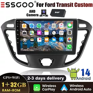 DAB+ Android14 For Ford Transit Custom 2012-2021 Car Stereo Radio GPS NAVI FM BT - Picture 1 of 14