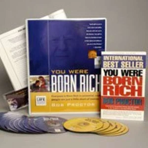 Bob Proctor You Were Born Rich 6 DVD+15 CD (MSRP $595) SAVE $200 - VERY RARE - Picture 1 of 12