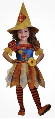 Celebrate Toddler 3T/4T Scarecrow Cutie Complete 2 Piece Halloween Costume - Image 1 of 4