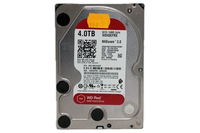 Western Digital WD40EFRX 4TB 64MB 5400U/min Sata III 3,5 Zoll Festplatte HDD NAS - Bild 1 von 4