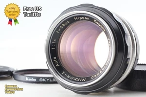 Rare [Near MINT] Nikon Nikkor-S Auto 5.8cm 58mm f1.4 PAT PEND MF Lens From JAPAN - Picture 1 of 10