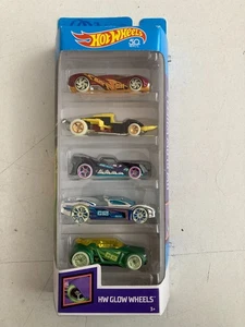 Hot Wheels Speed Assortito 5 Confezioni NUOVE Sigillate G11 G12 G 13 Verde Marrone - Foto 1 di 1