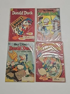 Walt Disney's Donald Duck Comics Lot of 4: #34, #251, #356, #408 - Picture 1 of 6