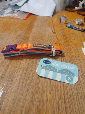Collar pequeño Blueberry Pet perro hasta 20 Ib. 12-16 Cuello Naranja Ajustable Nuevo Foto 1 de 3