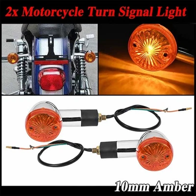 2Pcs LED Turn Signal Light Side Indicator Lamp For BMW F650 F650CS F650SE F650ST - Image 1 of 4