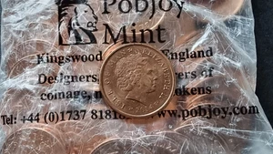 2014 IOM Manx Two Pence "Albert Tower" 50x Münzen in versiegelter Pobjoy Tasche - Bild 1 von 4