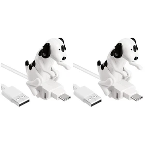 Cable de carga de carga tipo cargador de perro divertido de 2 piezas - Imagen 1 de 12