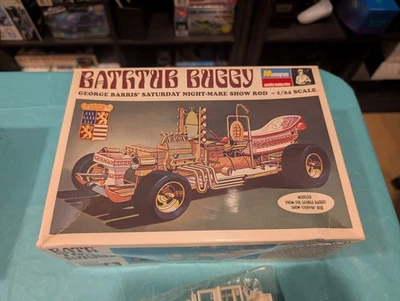 Monogram #85-6744 Bathtub Buggy Saturday NightMare Show Rod SEALED INSIDE.  - Image 1 of 4