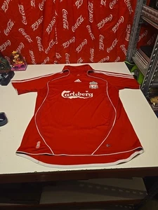 Maglia calcio Liverpool Steven Gerrard 2006-08 home grande Adidas - Foto 1 di 13